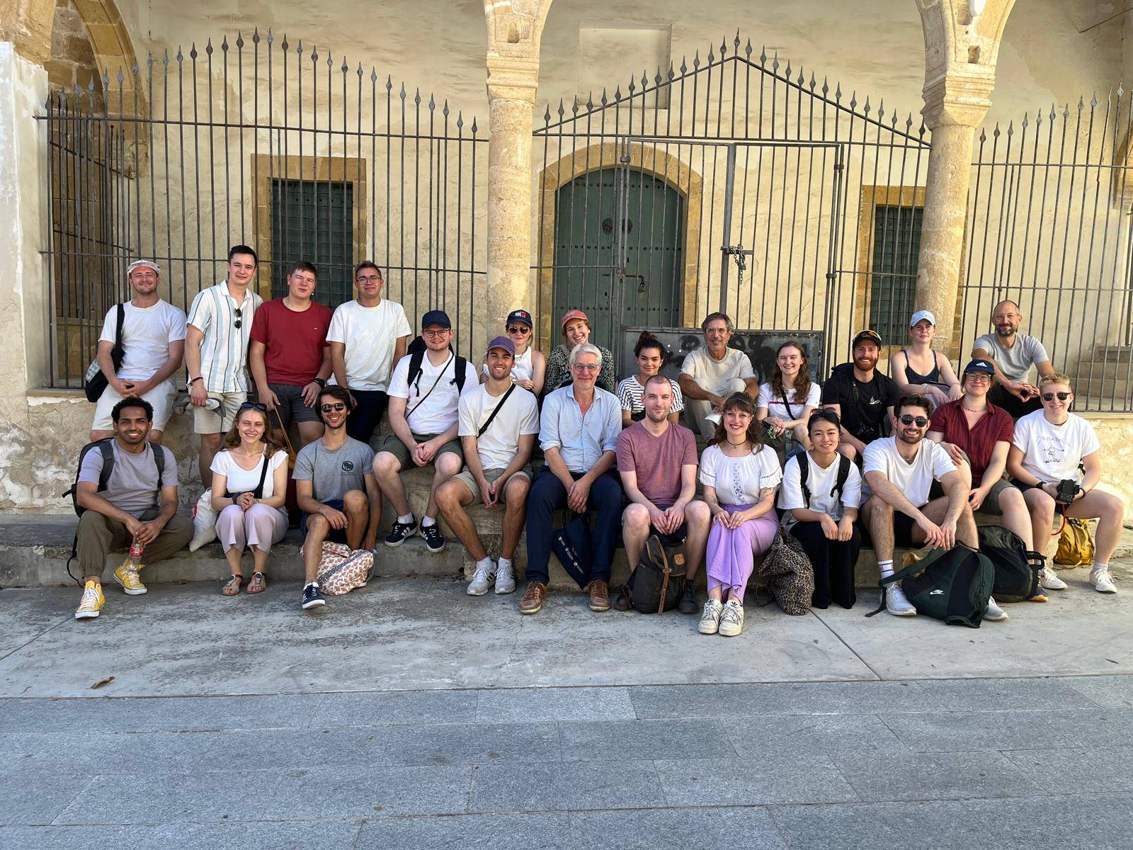 Group photo in Cyprus